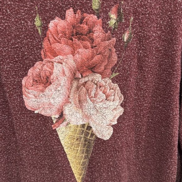 Wildfox flower cone jumper XS - Picture 4 of 4